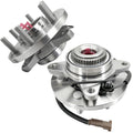 Aspligo 2Pcs 515169 Front Wheel Bearing Hub Assembly Compatible with 2015-2017 Ford F-150 (2.7L 3.5L 5L Engines), 4WD 6 Lug Bolt